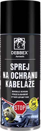 Debbex sprej na ochranu kabeláže proti kunám a hlodavcům 400 ml