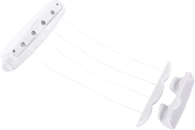 Nástěnný výsuvný sušák na prádlo Rotor 4, 4 šňůry, 14 m
