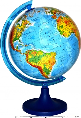 Geografický globus 25 cm