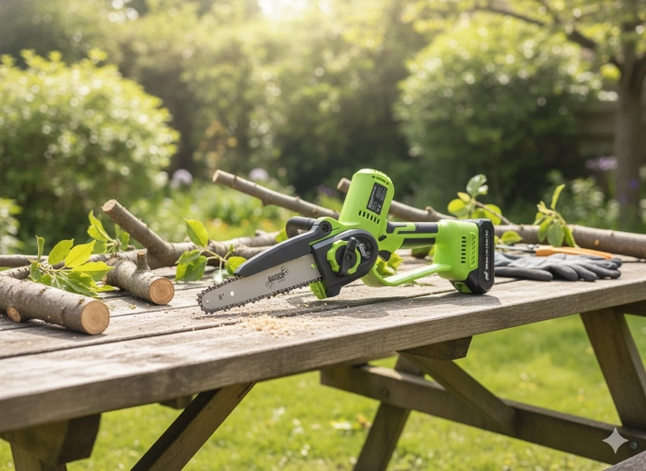 Práce bez přestávek díky dvěma bateriím