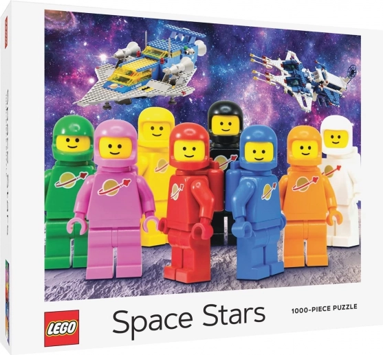 Stolní puzzle LEGO vesmírní hrdinové 1000 dílků – Chronicle Books