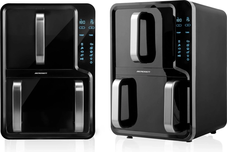 Dvě nezávislé komory pro více jídel najednou