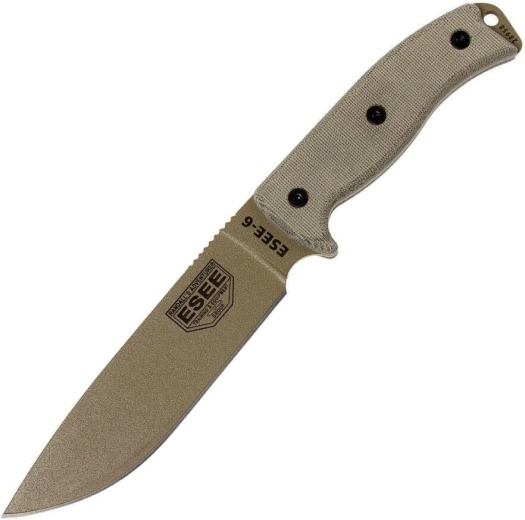 Univerzální nůž ESEE-6 Dark Earth s pouzdrem