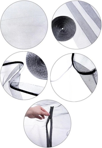 Pohodlný zipový průchod