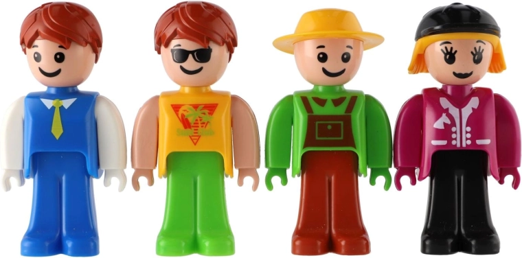 Čtyři různorodé postavičky pro nekonečnou hru