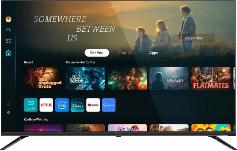 Sencor 55" 4K UHD smart televize s Tizen OS