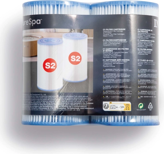 Filtr do vířivkové pumpy INTEX PureSpa S2, sada 2 ks