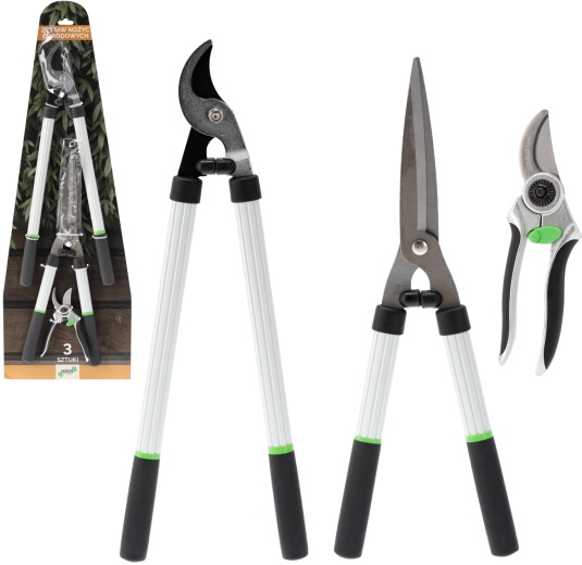 Sada tří zahradních nůžek 20/51/54 cm
