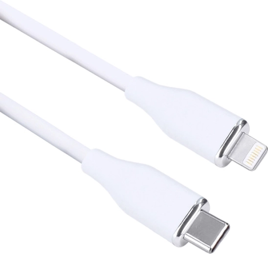 Solight USB-C/Lightning silikonový kabel 1 m