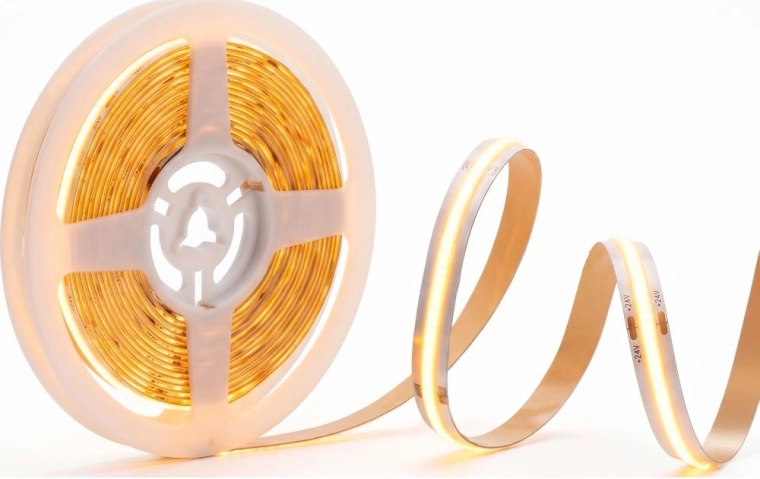 Retlux COB LED pásek 5 m 24 V teplá bílá