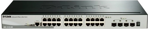 Gigabitový stohovatelný přepínač DGS-1510-28X 24GE 4SFP+