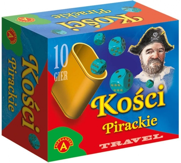 Cestovní kostková hra Alexander Piráti