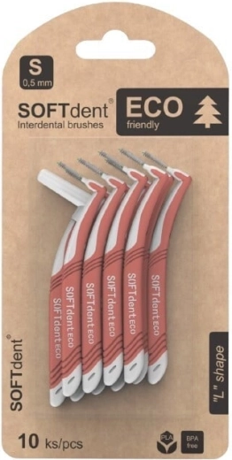 Softdent eco mezizubní kartáčky 0,5 mm s