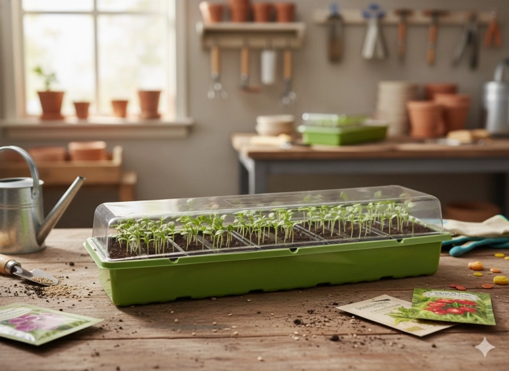 20 přehledných buněk pro výsev