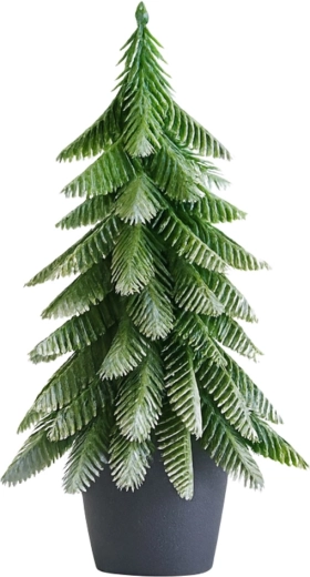 Realistické větvičky se stříbrným ojíněním