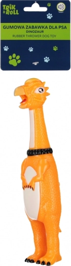 Gumový dinosaurus pro psa s pískátkem