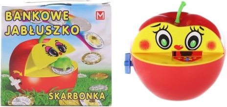 Pokladnička ve tvaru jablka