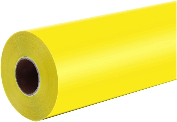 Samolepicí matná vinylová fólie HTVRONT citronově žlutá 30,5 × 180 cm - 1 kus