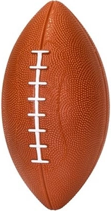 Pískací ragbyový míč pro psa 21 cm