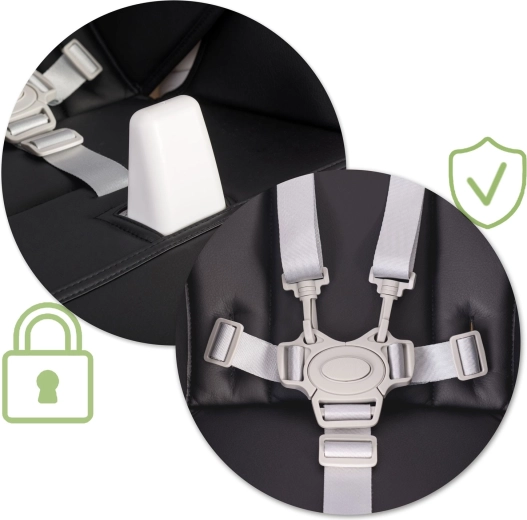 Maximální bezpečí s 5bodovým pásem