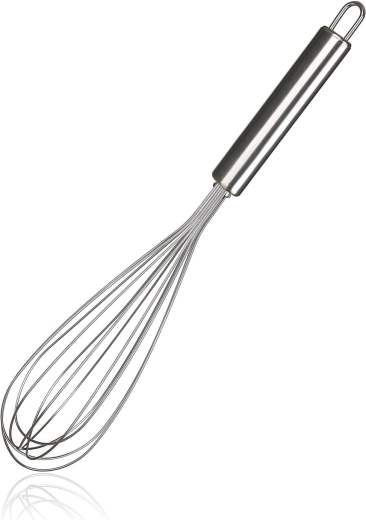 Šlehací metla z nerezové oceli 30 cm AKCENT