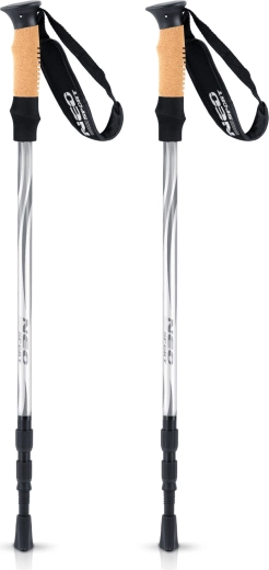 Ergonomické korkové rukojeti a pohodlné poutko