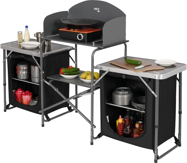 Lehká hliníková konstrukce a snadné skládání