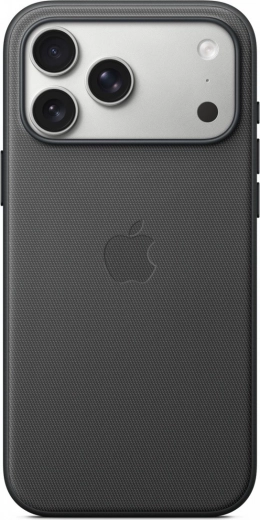 Textilní pouzdro TechWoven s MagSafe pro iPhone 17 Pro Max – černé