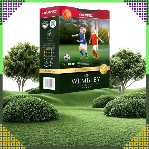 Prémiová sportovní travní směs Wembley 1 kg