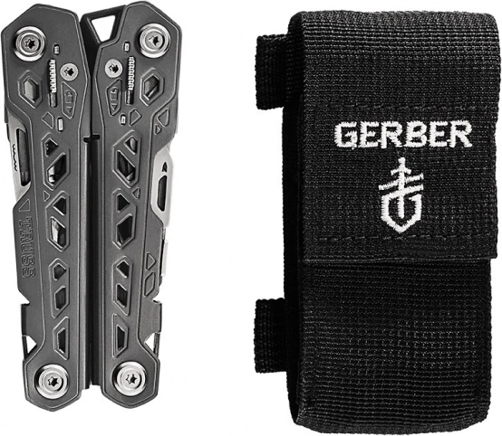 Kompaktní multitool s pouzdrem pro snadné nošení