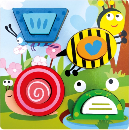 3D puzzle rybníček Bino