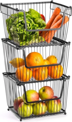 Stohovatelný organizér pro úsporu místa