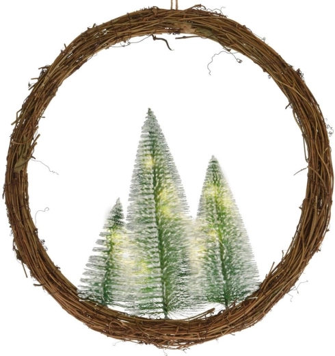 Přírodní ratanový vzhled