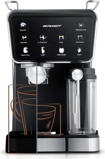 Dotykové ovládání a automatické čištění