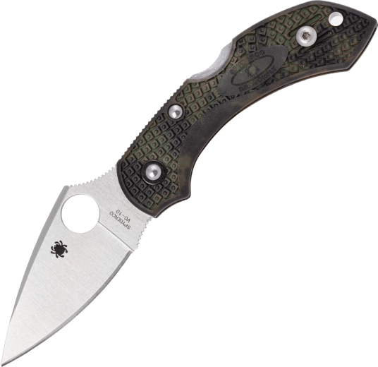 Kapesní nůž Spyderco Dragonfly 2 Lightweight Green Zome, 5,8 cm