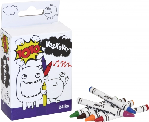 Voskovky TOTO 24 ks