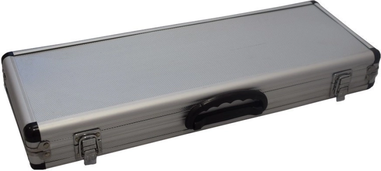 Odolný hliníkový kufr s organizérem