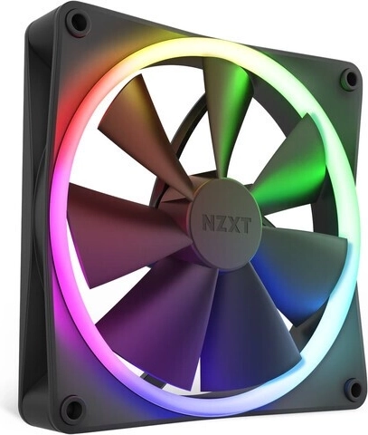 Ventilátor NZXT F140 RGB 140mm černý