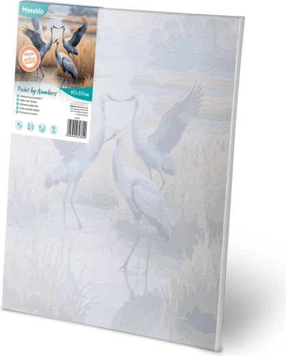 Připraveno k malování – plátno na rámu