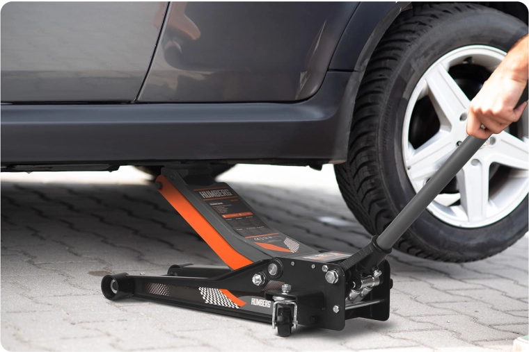 Nízký profil a velký rozsah zdvihu 75–505 mm