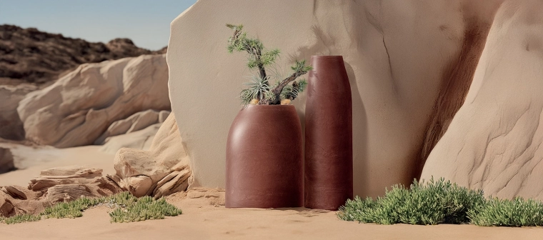 Vysoký štíhlý tvar pro efektní prezentaci rostlin