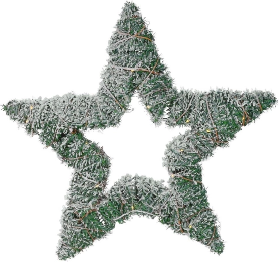 Věrná imitace zasněžené větvičky