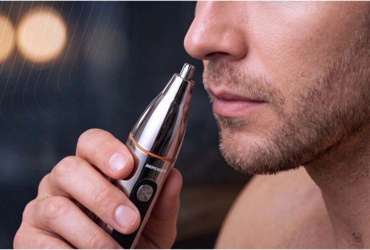 Bezpečná hygiena: zastřihovač nosu a uší