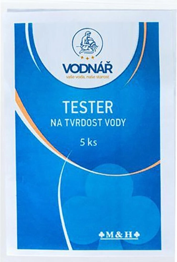 Tester na tvrdost vody VODNÁŘ (5 ks)