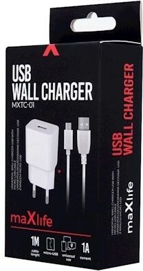 Micro USB kabel v balení (1 m)