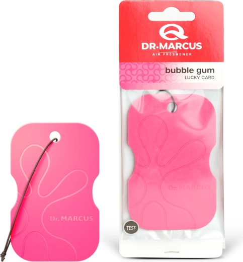 Dr. Marcus Lucky Card Bubble Gum osvěžovač vzduchu do auta