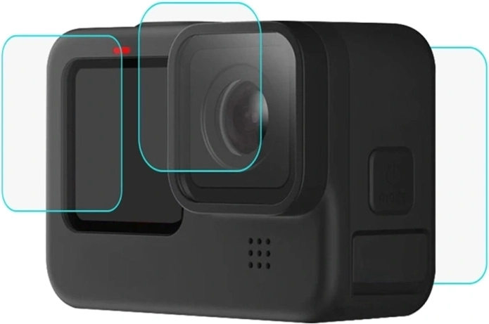 Puluz ochranné tvrzené sklo 9H pro GoPro HERO 12/11/10/9 Black - černé