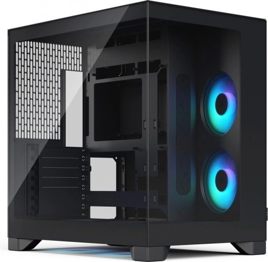 Pop 2 Vision černá RGB herní pc skříň s panoramatickým sklem