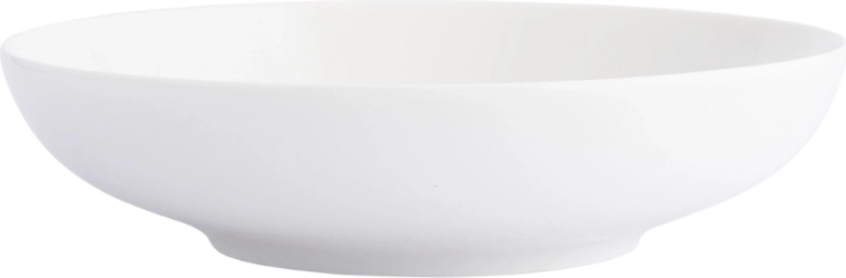 Hluboký porcelánový talíř Bella new 20 cm 900 ml krémový