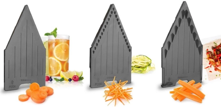 3 výměnné vložky pro plátky i julienne